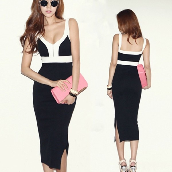 Πολύ κομψό και ευγενή κυρίες φόρεμα κατάλληλο για κάθε περίσταση - 2 χρώματα