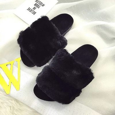 Γυναικείες παντόφλες σε ροζ, γκρι και μαύρο χρώμα