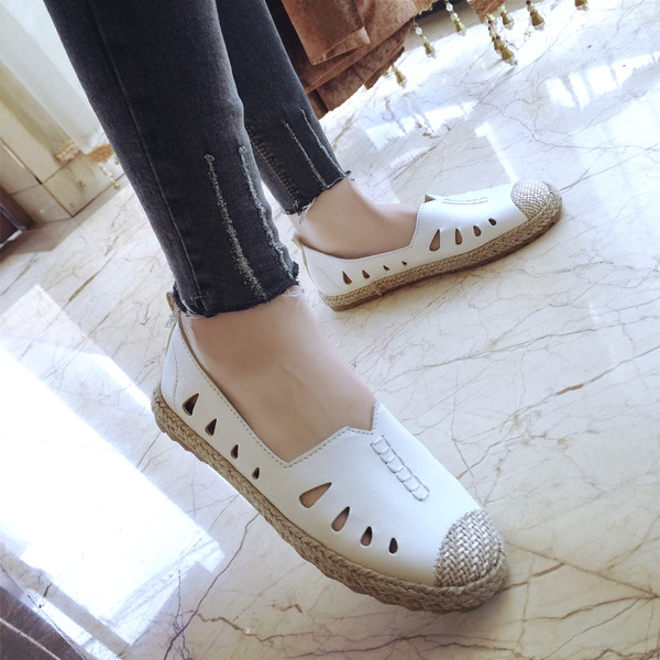 loafers Cleaner μοντέλο γυναικών σε μαύρο και άσπρο