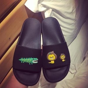 Καουτσούκ παντόφλες unisex, με κινούμενες εικόνες και χρώματα