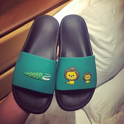 Καουτσούκ παντόφλες unisex, με κινούμενες εικόνες και χρώματα