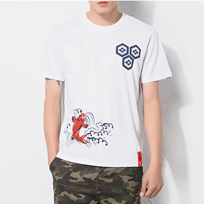 περιστασιακό πουκάμισο των ανδρών σε μαύρο και άσπρο εικόνας