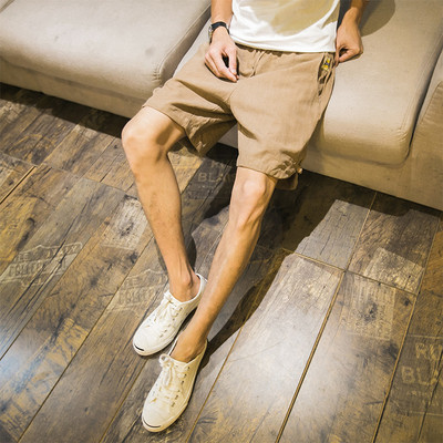 σορτς Αθλητισμός ανδρών κατάλληλο για την καθημερινή ζωή σε μπλε, μπεζ και μαύρο