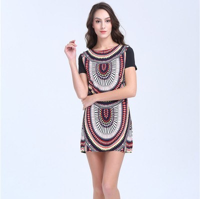 φορέματα Ενδιαφέρουσες κυρίες σχέδια ριγέ - 6 μοντέλα