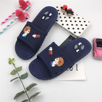 Unisex καουτσούκ παντόφλες σε διάφορα χρώματα με εικόνα διακόσμησης