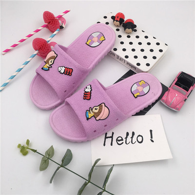 Unisex καουτσούκ παντόφλες σε διάφορα χρώματα με εικόνα διακόσμησης