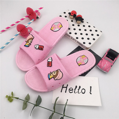 Unisex καουτσούκ παντόφλες σε διάφορα χρώματα με εικόνα διακόσμησης