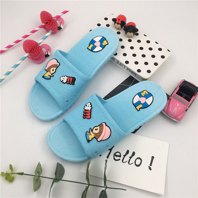 Unisex καουτσούκ παντόφλες σε διάφορα χρώματα με εικόνα διακόσμησης