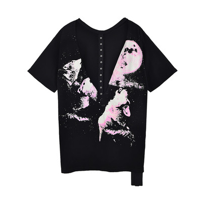 Κομψό κυρίες Ζακέτα με έντονη διάσπαση σε μαύρο χρώμα