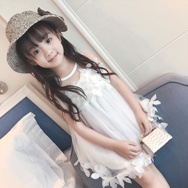 Много красива детска шапка за момичета с панделка в три цвята