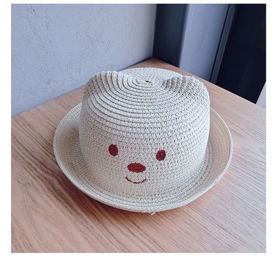 Сладка детска шапка за момичета и момчета в два цвята