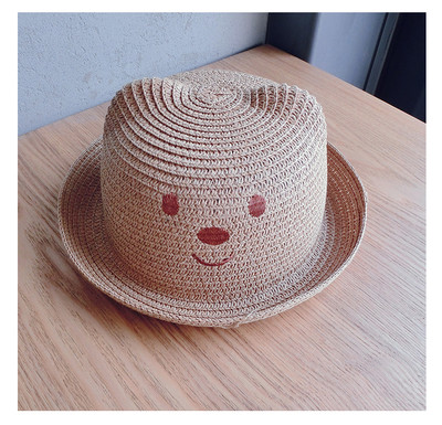 Сладка детска шапка за момичета и момчета в два цвята