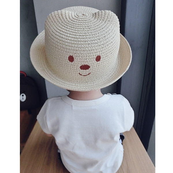 Сладка детска шапка за момичета и момчета в два цвята