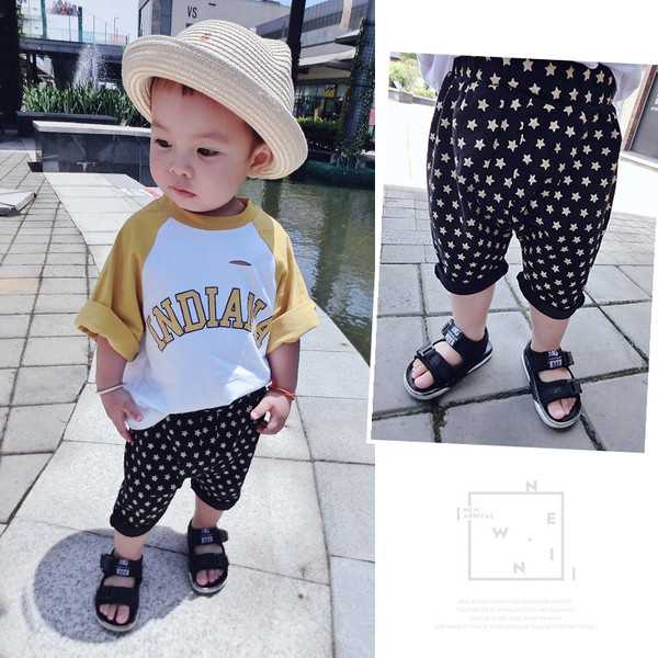 Детски шорти на звездички за момчета и момичета