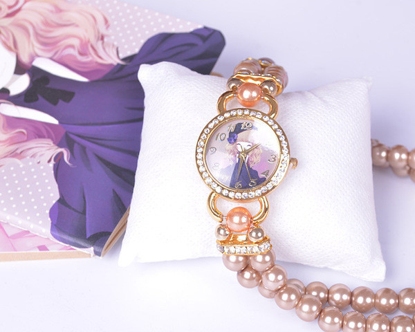 Μοντέρνο χειροποίητο ρολόι-βραχιόλι