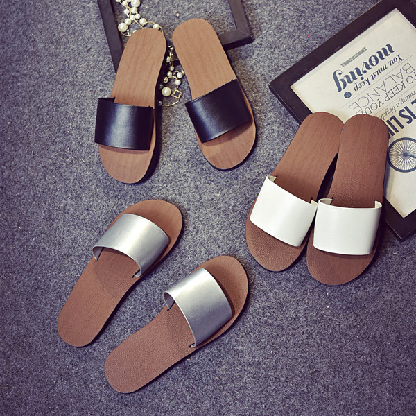 Casual γυναικείες παντόφλες σε τρία χρώματα