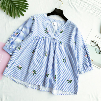 Κυρίες καρό πουκάμισο με 3/4 μανίκι σε τέσσερα χρώματα