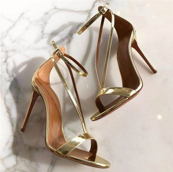 Μοναδική γυναικεία σανδάλια υψηλής τάσης 10 εκατοστά - 2 χρώματα