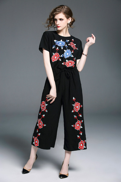 Μεγάλη περιστασιακή κοστούμια κεντημένα κυρίες - 3 μοντέλα