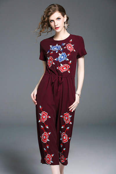 Μεγάλη περιστασιακή κοστούμια κεντημένα κυρίες - 3 μοντέλα