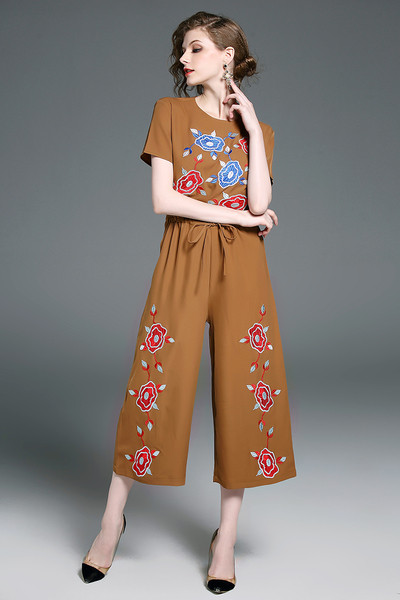 Μεγάλη περιστασιακή κοστούμια κεντημένα κυρίες - 3 μοντέλα