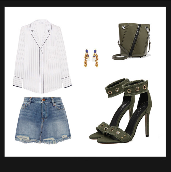 Μοναδική γυναικεία πέδιλα με μεταλλικά καρφιά γύρο στολίδι - 2 χρώματα