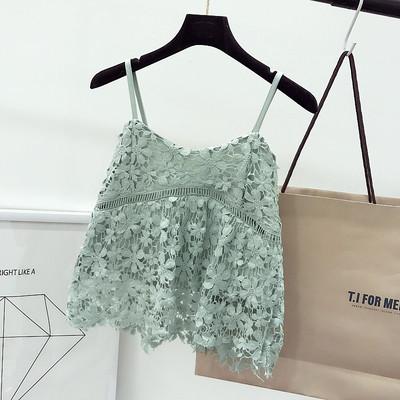 Lacy κυρίες κατοχυρωθούν σε γκρι, λευκό, ροζ, πράσινο και μαύρο, με λεπτές τιράντες