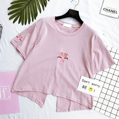 Καθημερινά T-shirt για τις κυρίες σε λευκό, κίτρινο, μαύρο και ροζ