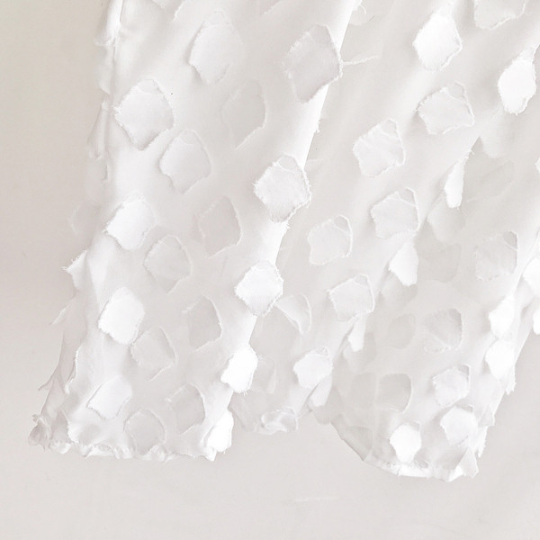 Καλοκαίρι κυρίες γιλέκο σε μαύρο και άσπρο με διακόσμηση