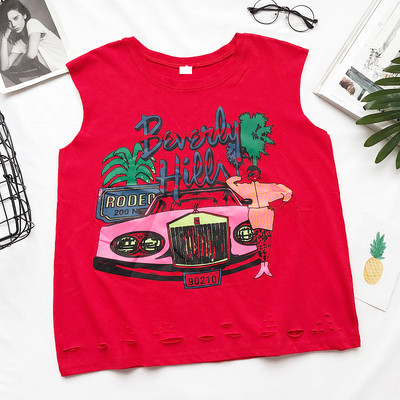 Φρέσκα κυρίες πουκάμισο με μια εικόνα σε διάφορα χρώματα