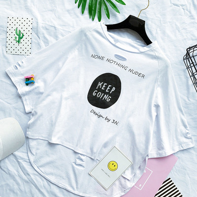 μπλούζα freestyle Φρέσκα κυρία στο κόκκινο, μαύρο και άσπρο