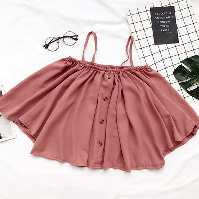 shirt Φρέσκα σύντομο κυρίες σε διάφορα χρώματα