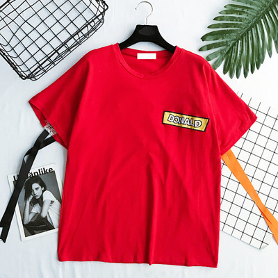 μπλούζα Κομψή κυρίες μαύρο και άσπρο με το χρώμα δεσμούς