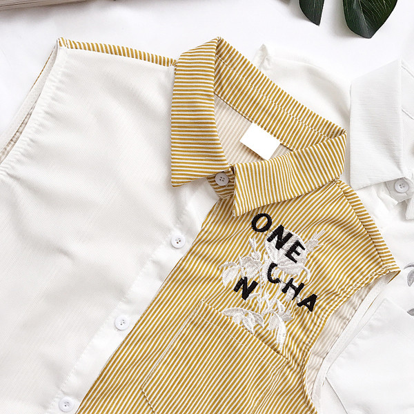 πουκάμισο σύγχρονες γυναίκες σε διάφορα χρώματα με ρίγες