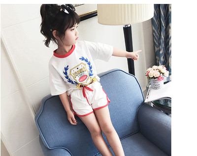 Παιδικό σετ για κορίτσια σε κόκκινο, λευκό και κίτρινο χρώμα