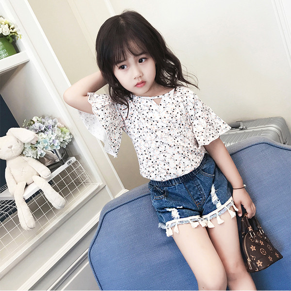 Красиви и модерни къси панталони за момичета - ластични