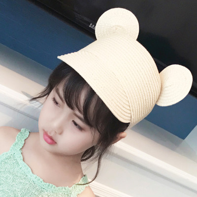 Детска сладка шапка с ушички в няколко цвята