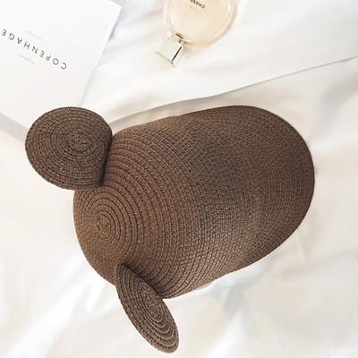 Детска сладка шапка с ушички в няколко цвята