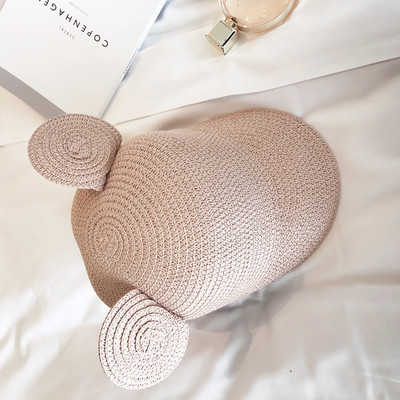 Детска сладка шапка с ушички в няколко цвята