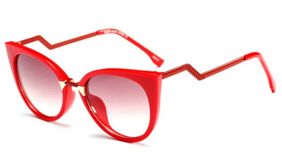 Дамски слънчеви очила с интересна форма на рамките и стъклата - 12 модела