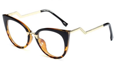 Дамски слънчеви очила с интересна форма на рамките и стъклата - 12 модела