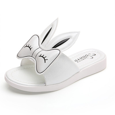 Сладък модел детски чехли за момичета в четири цвята