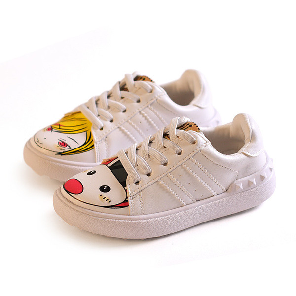 интересен модел детски кецове за момичета с картинки