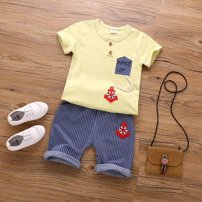 Стилен детски комплект в различни цветове и модели - унисекс