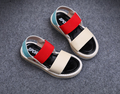 Сладки сандали за момичета с ластични каишки