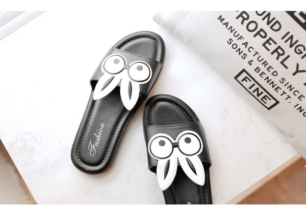 Ежедневни интересни чехли за дамите с 3D деорация