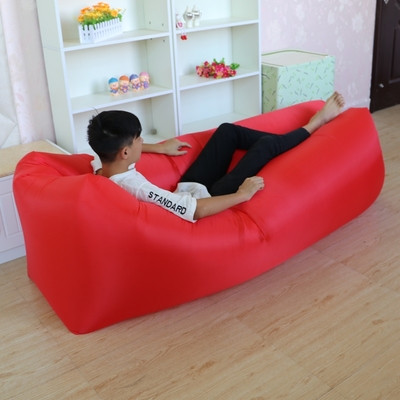 Надуваем диван за къмпинг в различни разцветки - много удобен