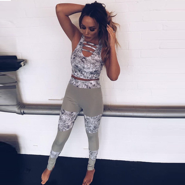 Спортен дамски клин с висока талия