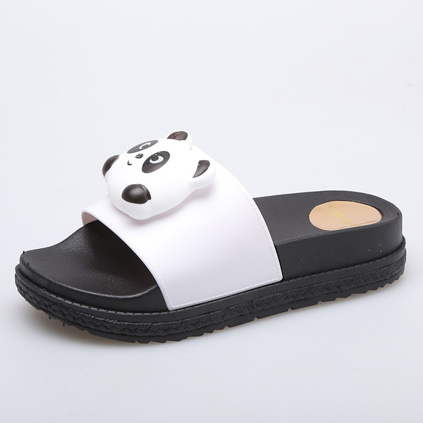 Модерни гумени чехли за дамите с 3D декорация