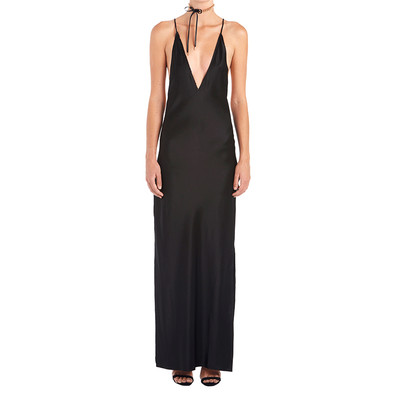 Μοναδική κυρίες φόρεμα με V-neck - 3 χρώματα
